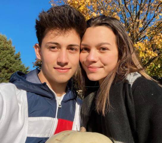 Karen Mendes's daughter, Aaliyah Mendes, with her boyfriend.